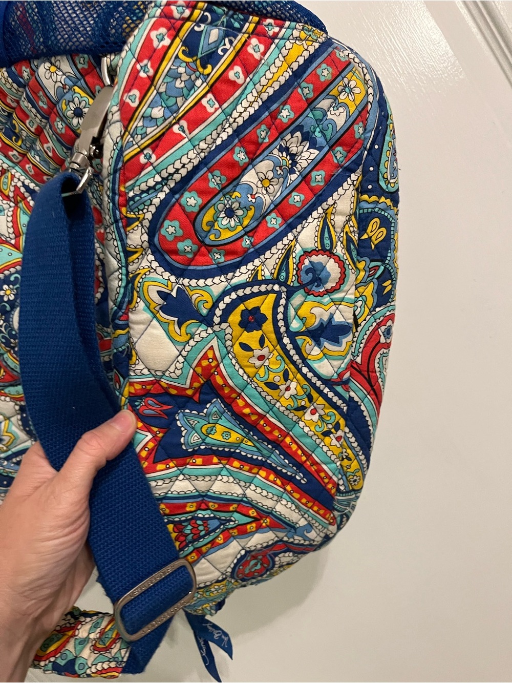 Vera Bradley Tennis Sling Backpack - Picture 6 of 7